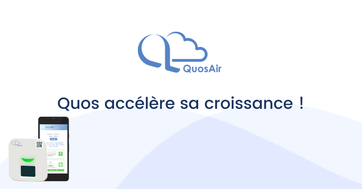 Read more about the article Quos accélère sa croissance et booste sa marque QuosAir !